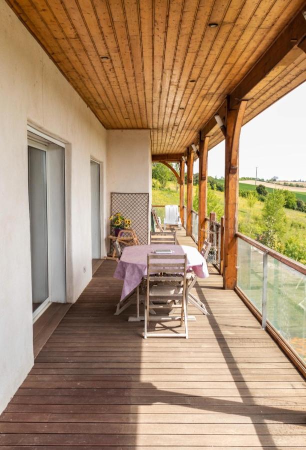 La Decouverte, Jacuzzi, Sauna, Et Terrasse Avec Vue Sur Lac A La Campagne Entre Toulouse Et Auch Villa Catonvielle Buitenkant foto